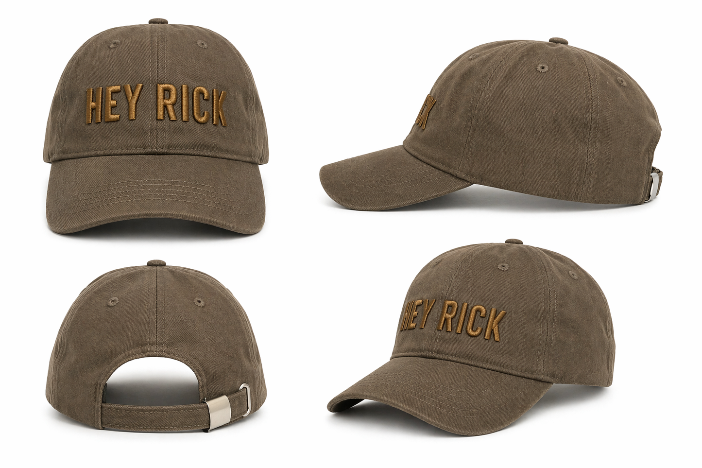 HEY RICK Signature Cap Collection