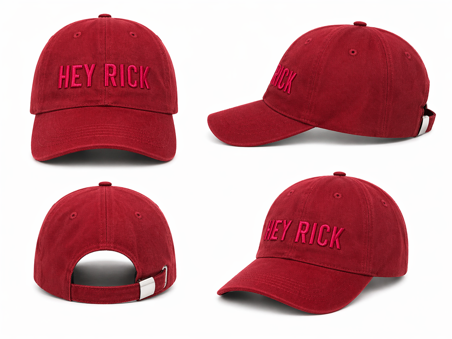 HEY RICK Signature Cap Collection