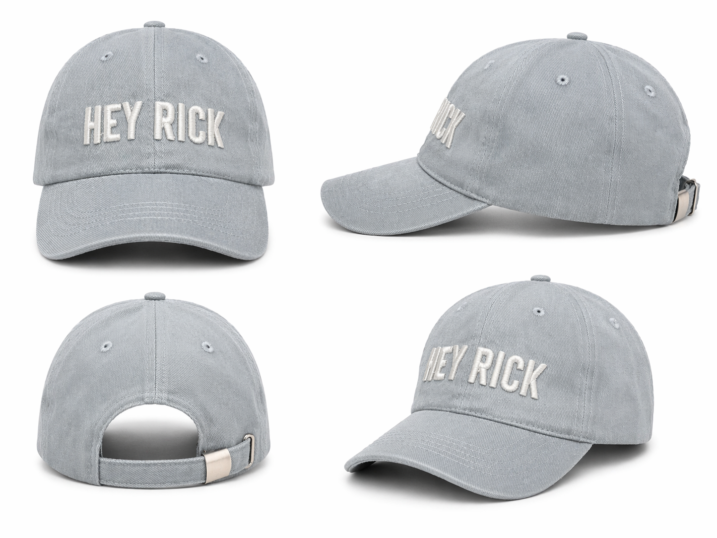 HEY RICK Signature Cap Collection