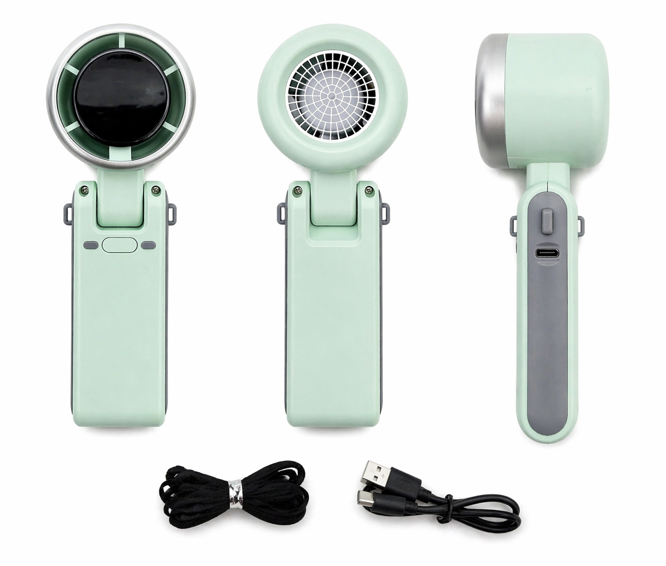 Hey Rick USB Handheld Fan – Portable, Foldable & Travel-Ready