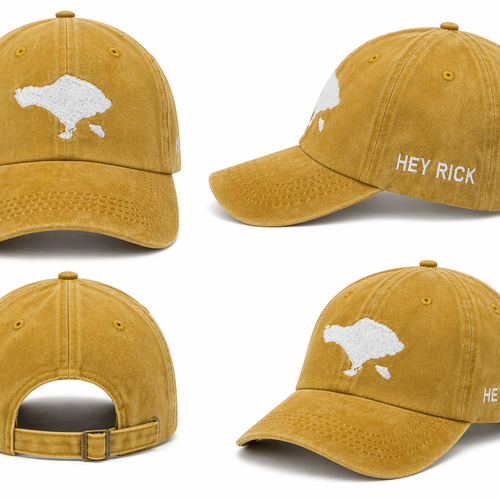 Hey Rick Classic Travel Cap – Adjustable & Embroidered
